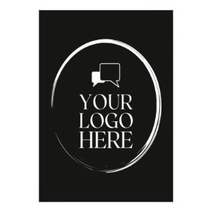 Your Logo Here Modern Photo Print