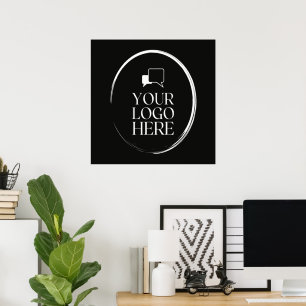Your Logo Here Modern Poster