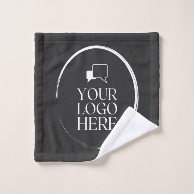 Your Logo Here Modern Wash Cloth (Wash Cloth)