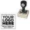 Your Logo Here Simple 2"x2" Business Text
