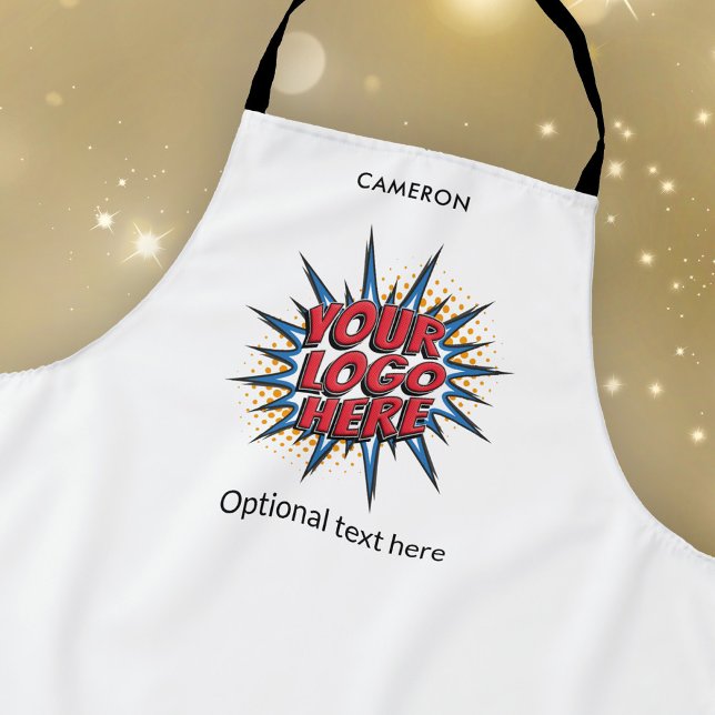 Your Logo Here - Simple Custom Business Apron (Creator Uploaded)