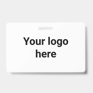 your logo here simple minimal classic round badge