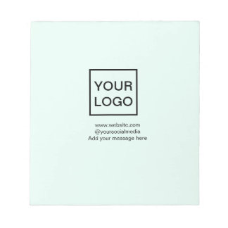Your logo here white simple minimal yellow lines c notepad