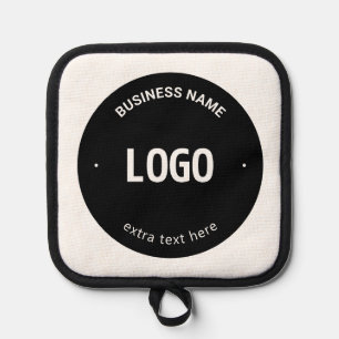 Your Logo, Image or Design & Editable Text Pot Holder
