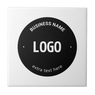 Your Logo, Image or Design & Editable Text Tile