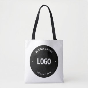 Your Logo, Image or Design & Editable Text Tote Bag