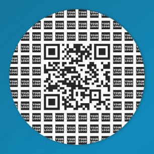 Your Logo/Image Tiled & Editable Scannable QR code