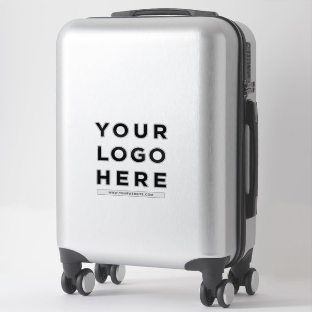 Your Logo Large Clear Cut Out (Suitcase)