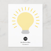 Your Logo Light Bulb