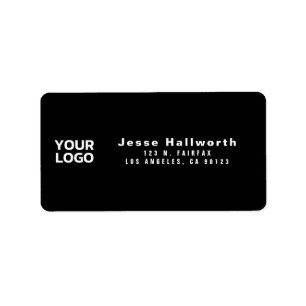 Your Logo   Modern Customizable Return Address Label