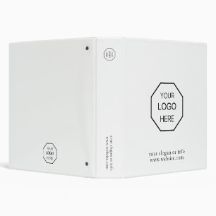 Your logo   Modern Professional Business 3 miles Binder