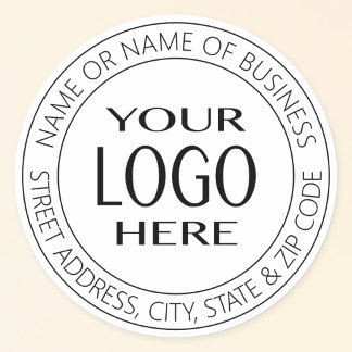 YOUR LOGO | Modern Return Address or Product Label