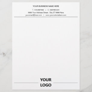 Your Logo Name Address Website Phone Office Modern Letterhead