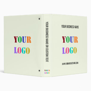 Your Logo Name Colours Website Binder Promotional