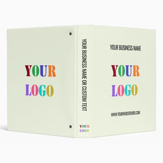 Your Logo Name Colours Website Binder Promotional (Background)