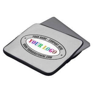 Your Logo Name Promotional Personalized Office Laptop Sleeve