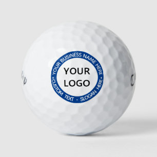Your Logo Name Text Colours Personalized Golf Ball