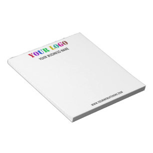 Your Logo Name Website Company Notepad Promotional