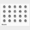 Your Logo, Name & Website Promo Classic Round