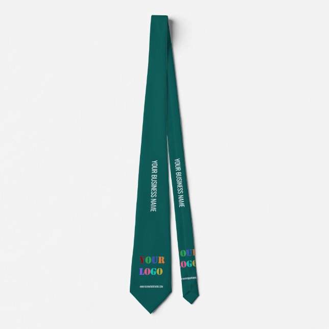 Your Logo Name Website Promotional Necktie (Front)
