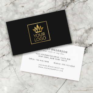 Your Logo on Any Colour Background Business Card