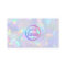 your logo on pastel opal gemstone
