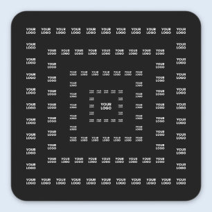 Your Logo or Any Design/Image Square Pattern Square Sticker