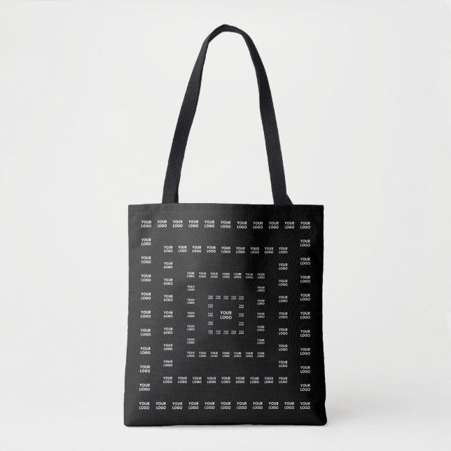 Your Logo or Any Design/Image | Square Pattern  Tote Bag (Front)