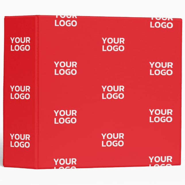 Your Logo or any Image/Design Automatically Tiled Binder (Front/Spine)