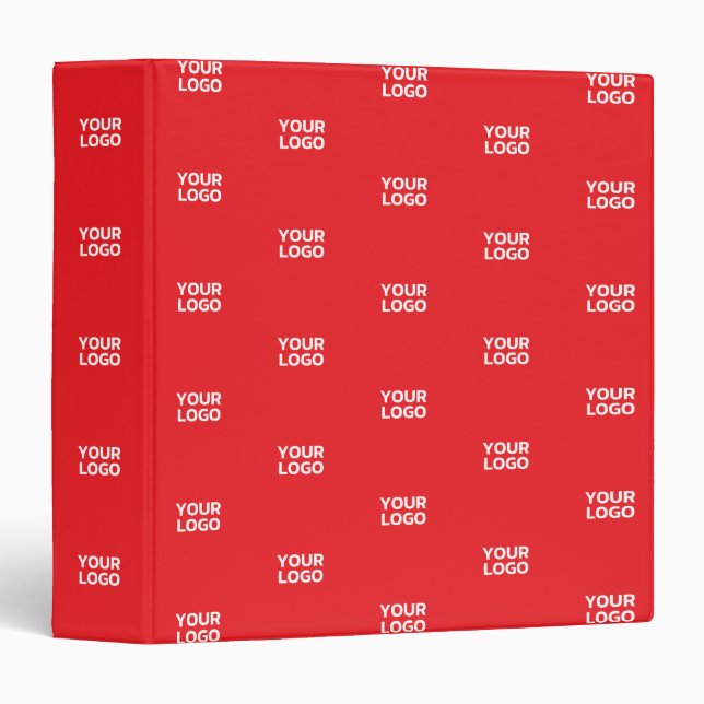 Your Logo or any Image/Design Automatically Tiled Binder (Front/Spine)
