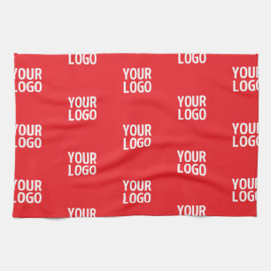 Your Logo or any Image/Design Automatically Tiled Kitchen Towel