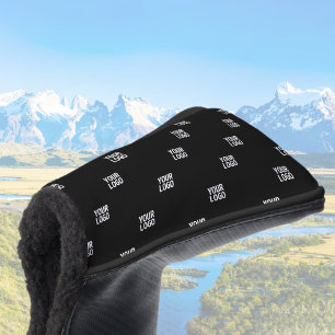 Your Logo or Any Image Diagonal Stripes Golf Head Cover