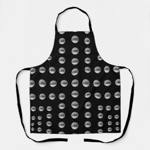 Your Logo or Any Image   Unique Modern Pattern  Apron