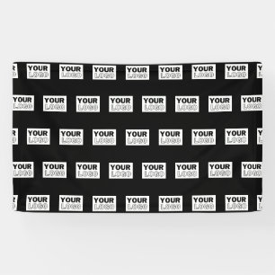 Your Logo or Design   Editable Colour Background  Banner