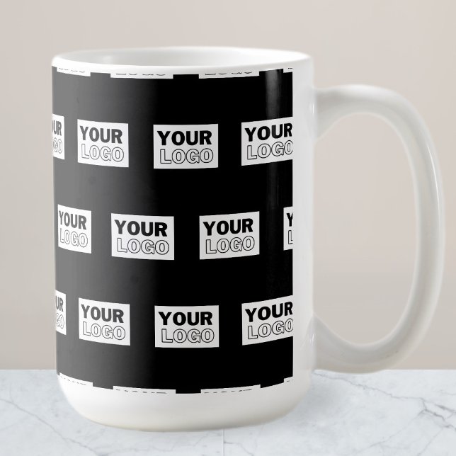 Your Logo or Design | Editable Colour Background  Coffee Mug (Creator Uploaded)