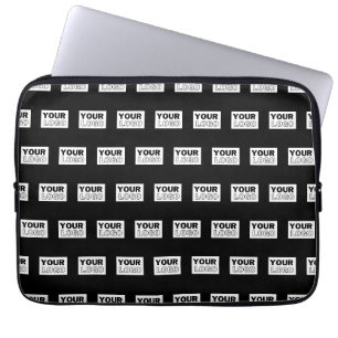 Your Logo or Design Editable Colour Background Laptop Sleeve
