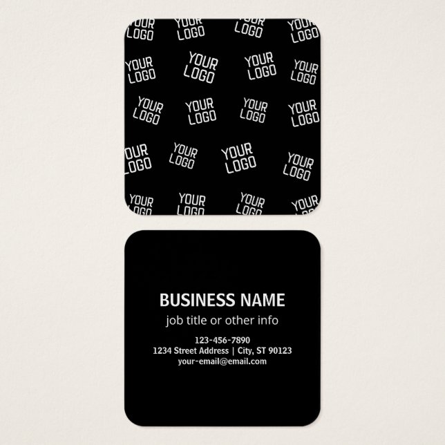 Your Logo or Image | Randomized Looking Template (Front & Back)