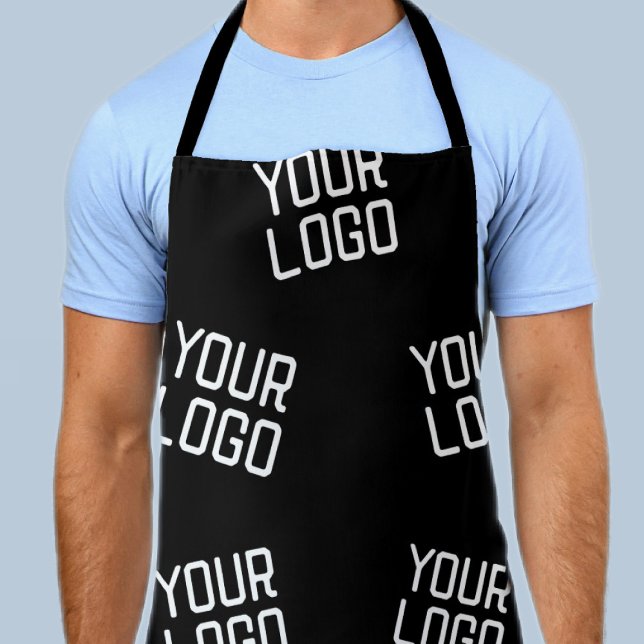 Your Logo or Image | Randomized Looking Template Apron (Creator Uploaded)