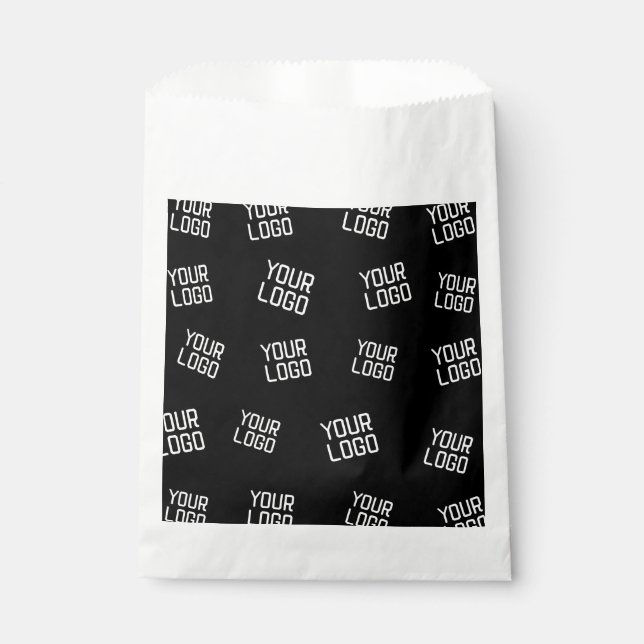 Your Logo or Image | Randomized Looking Template Favour Bag (Front)