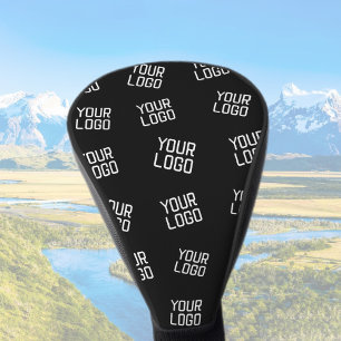 Your Logo or Image   Randomized Looking Template Golf Head Cover
