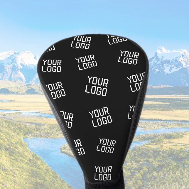 Your Logo or Image | Randomized Looking Template Golf Head Cover (Creator Uploaded)