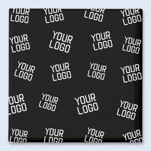 Your Logo or Image Randomized Looking Template Magnet