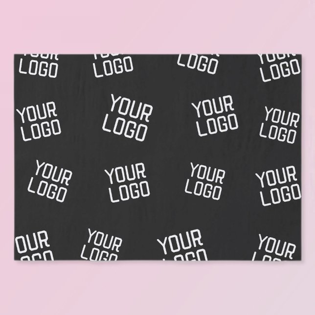 Your Logo or Image | Randomized Looking Template Tissue Paper (Creator Uploaded)