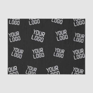 Your Logo or Image   Randomized Looking Template Tissue Paper