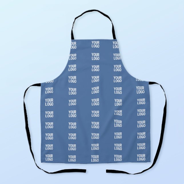 Your Logo or Image  | Vertical Stripes Pattern  Apron (Creator Uploaded)