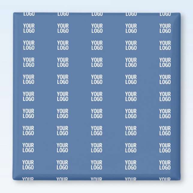 Your Logo or Image  | Vertical Stripes Pattern  Magnet (Creator Uploaded)