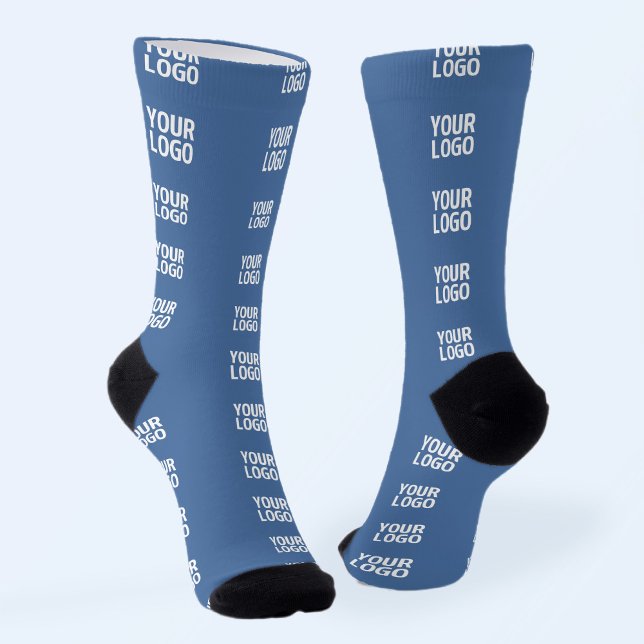 Your Logo or Image  | Vertical Stripes Pattern  Socks (Creator Uploaded)