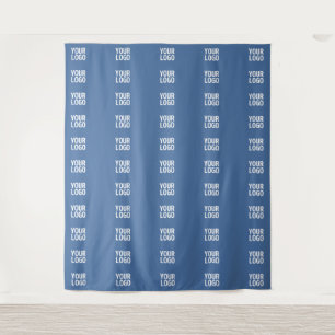 Your Logo or Image Vertical Stripes Pattern Tapestry