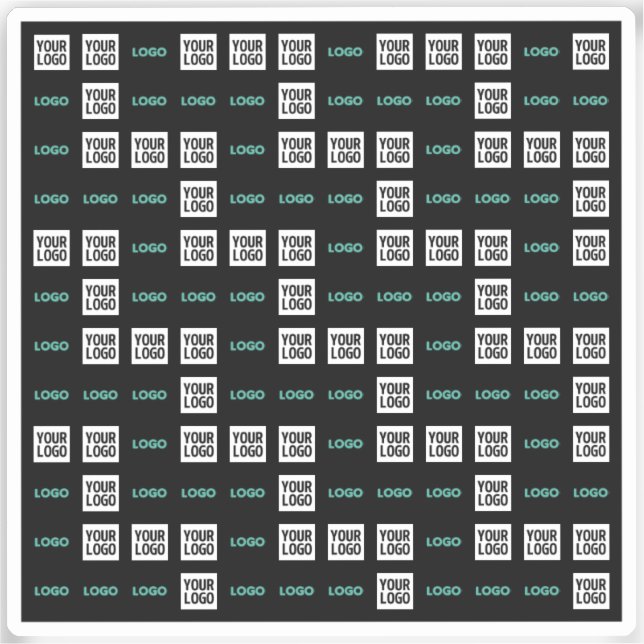 Your Logo or Image | Zig Zag Pattern w/Two Images (Front)