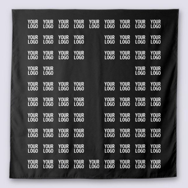 Your Logo or Uploaded Image | Cross Pattern  Tapestry (Creator Uploaded)